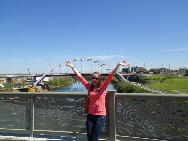Pedestrian bridge in Nashville